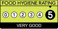 Food Hygiene Rating - 5 Stars
